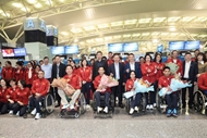 Vietnamese delegation sets off for 13th ASEAN Para Games
